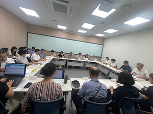 미세먼지특별대책위원회 공공/민간 미세먼지 개선 분과위원회 회의 개최('24.8.22.)